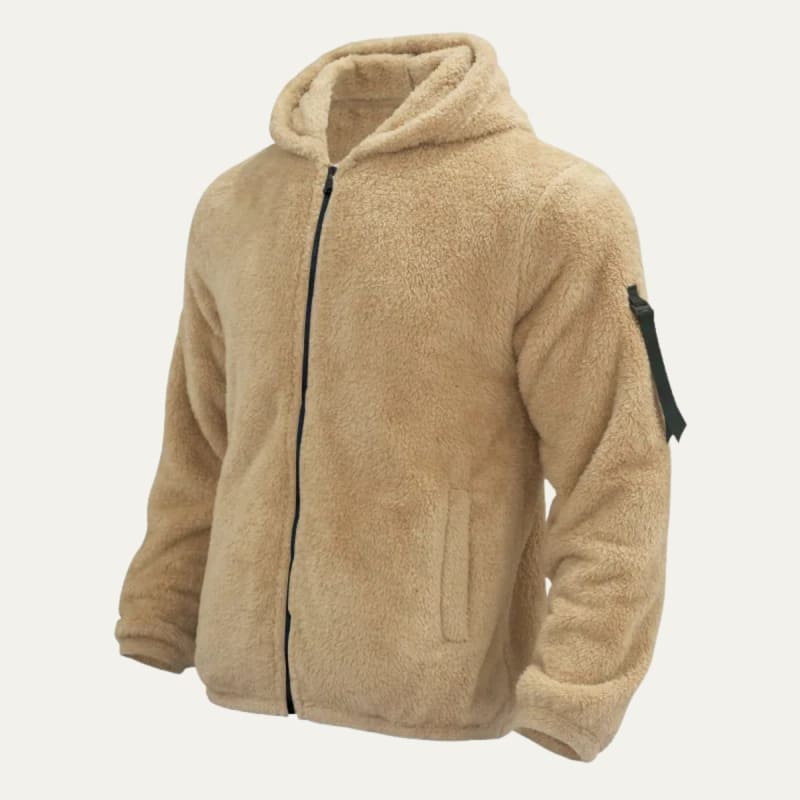 Jay Sherpa Fleece Hooded Jacket_1