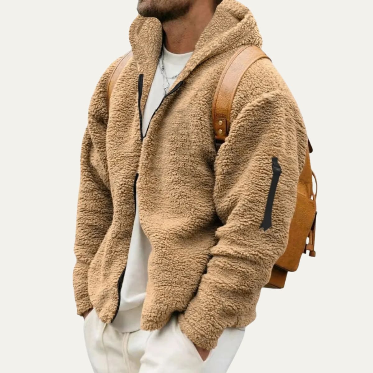 Jay Sherpa Fleece Hooded Jacket_2