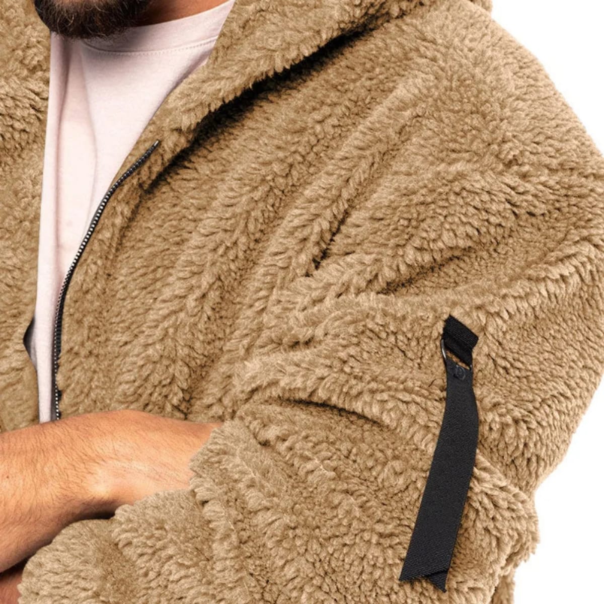 Jay Sherpa Fleece Hooded Jacket_3