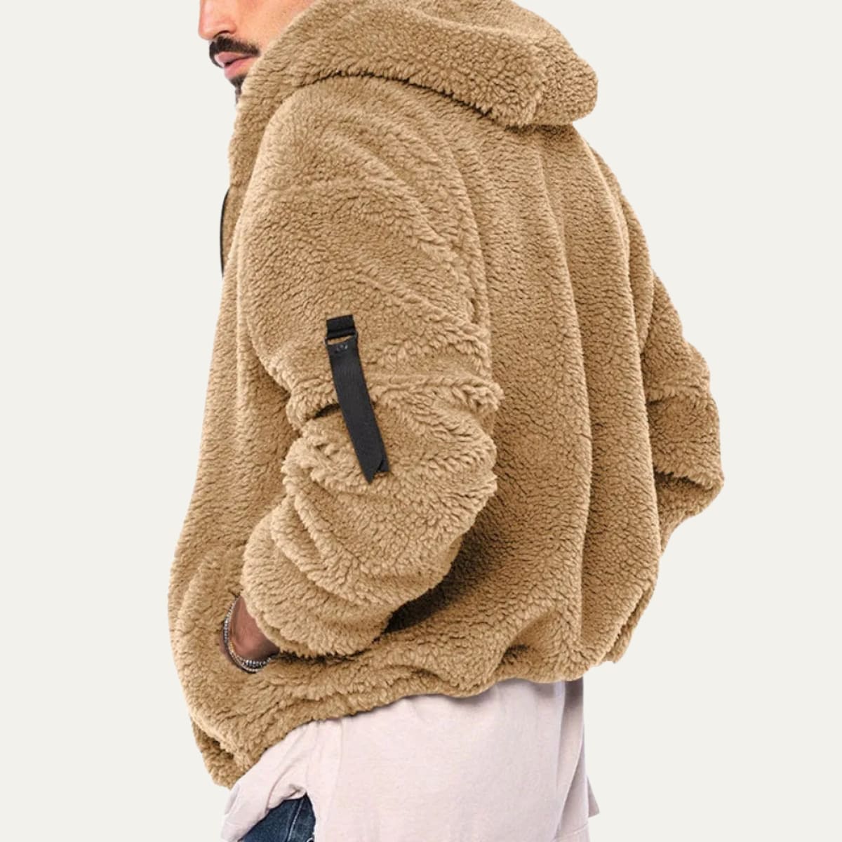 Jay Sherpa Fleece Hooded Jacket_4