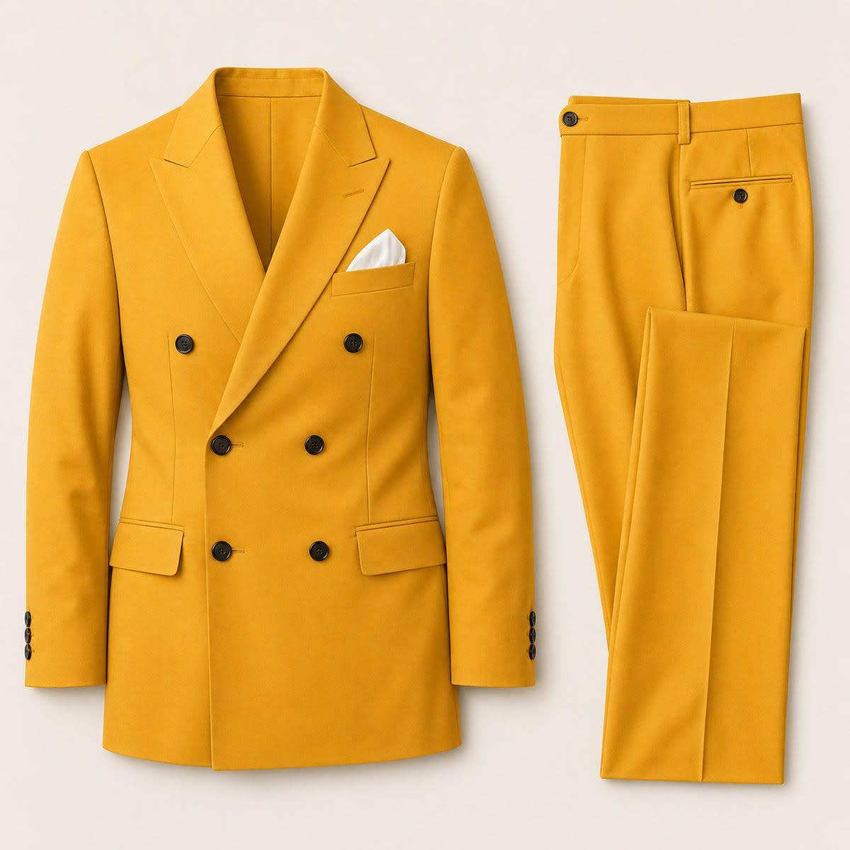 Arnold Double Breasted Tailored Fit Suit_5