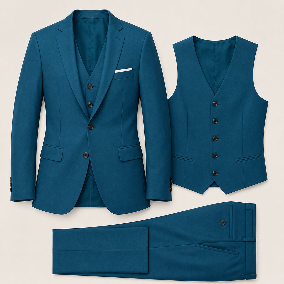 Billy Tailored Fit Three Piece Suit_5