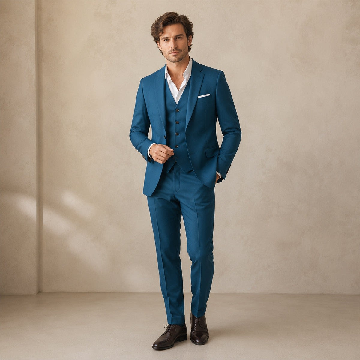 Billy Tailored Fit Three Piece Suit_6