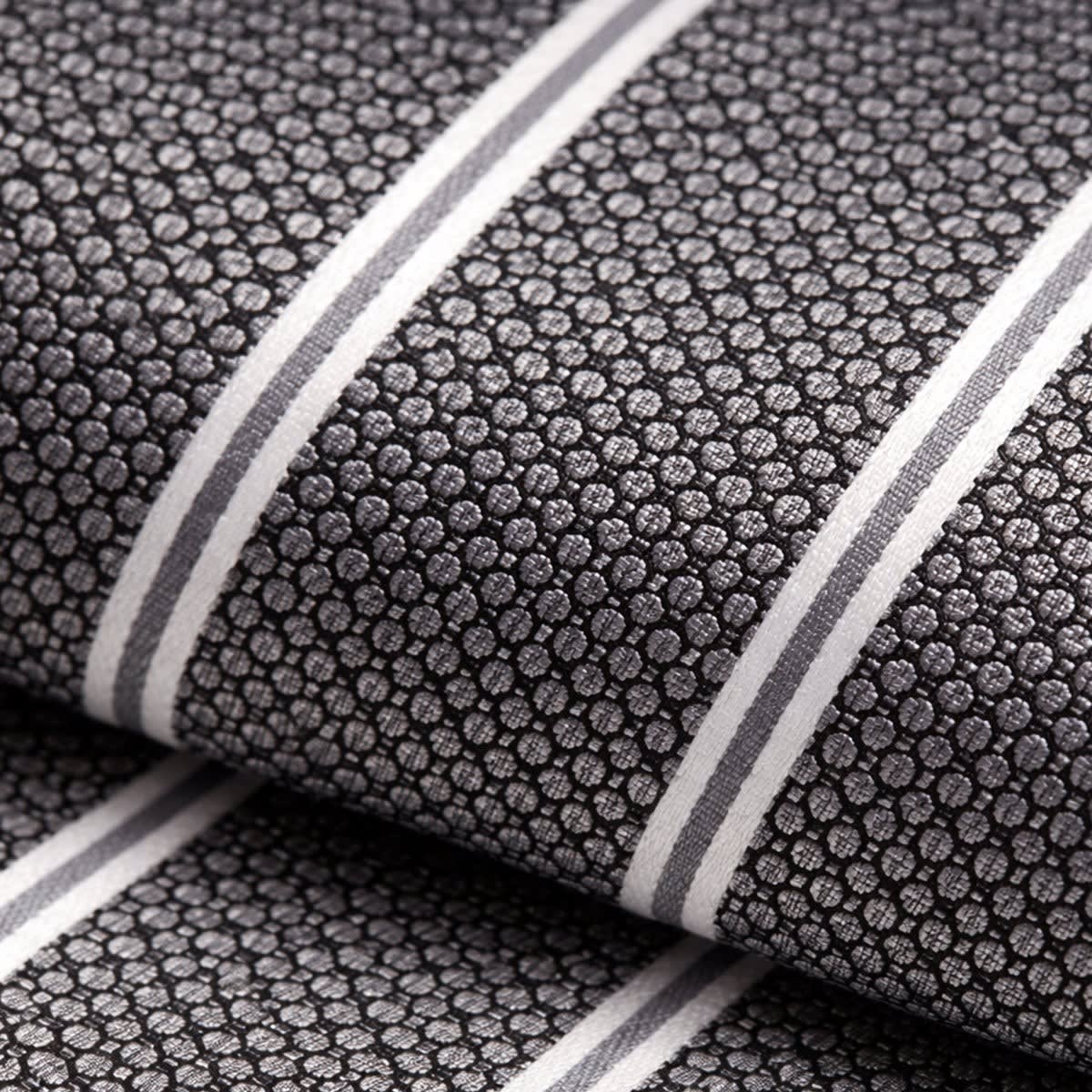 David Striped Jacquard Necktie_3
