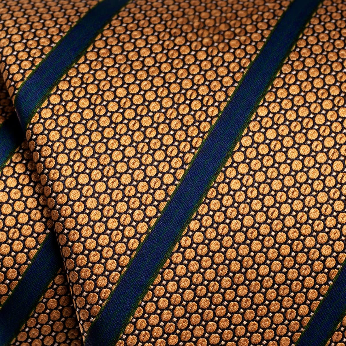 Benji Striped Jacquard Neck Tie_3