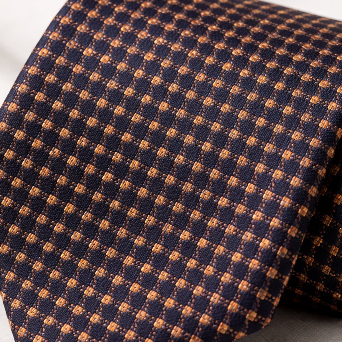 Elmer Micro Check Jacquard Necktie_3