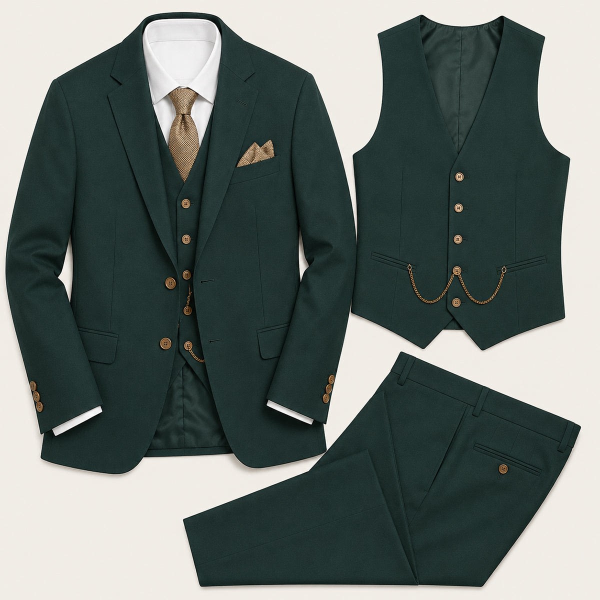 Atticus Wedding Slim Fit 3 Piece Suit_9