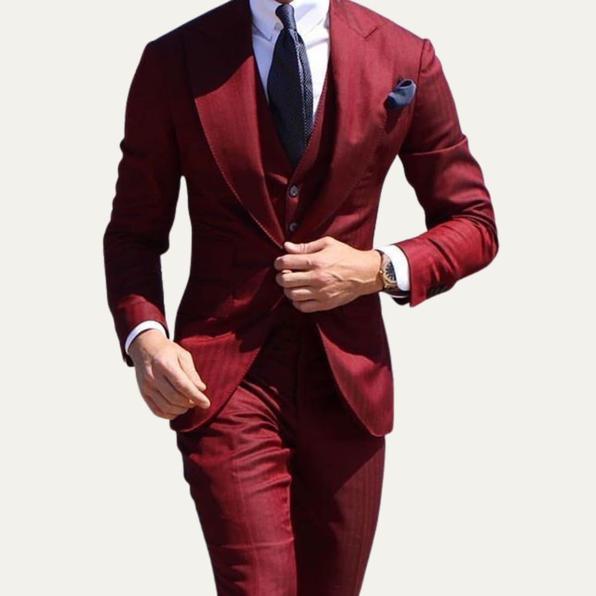 Brian Wool Blend Three Piece Suit_6