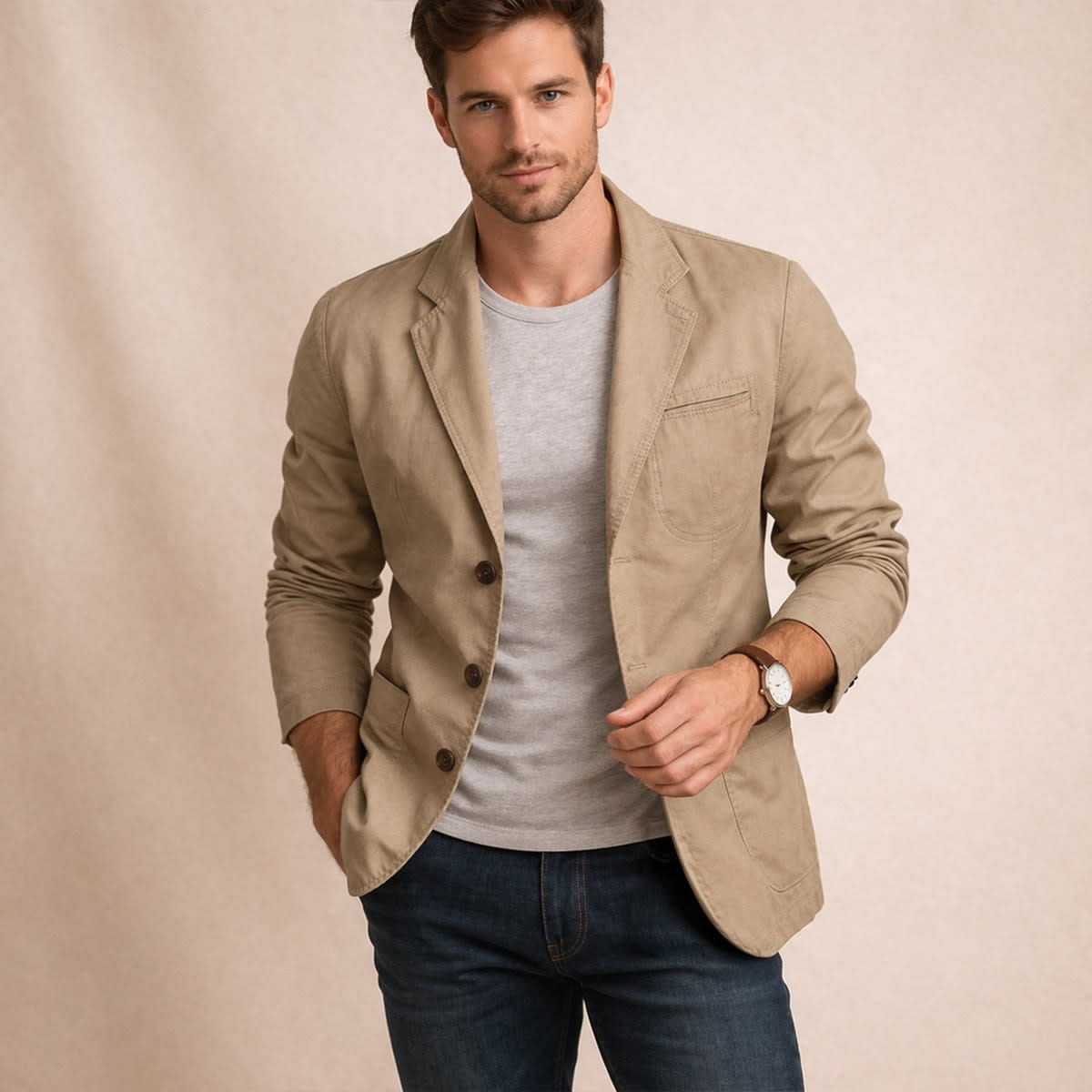Cyrus Washed Cotton Utility Blazer_2