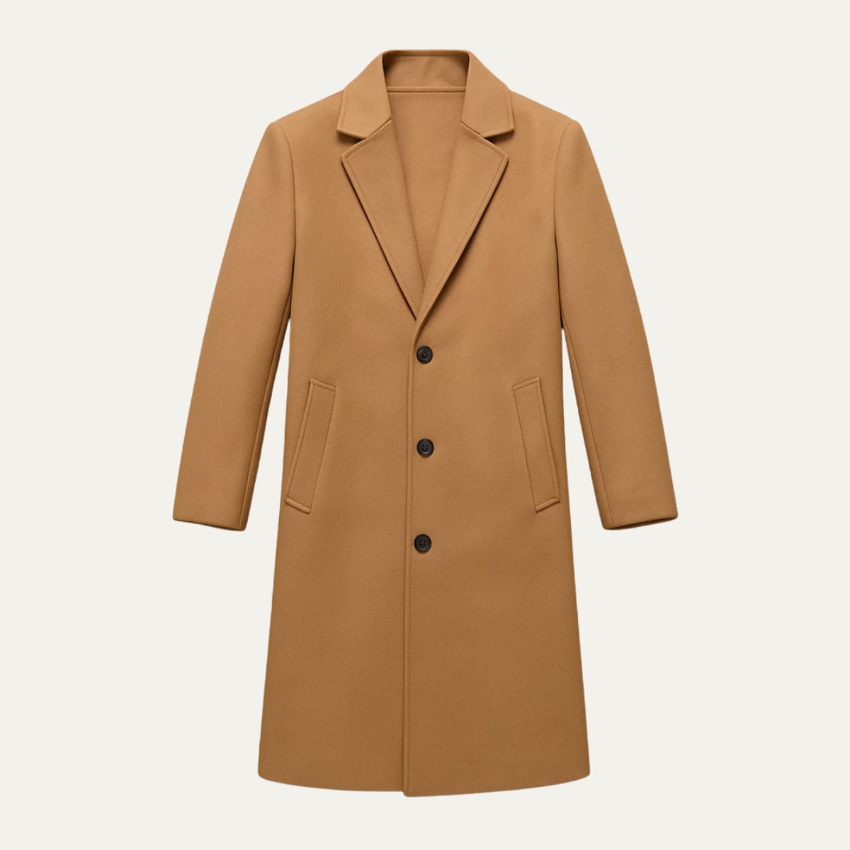 Jonathan Cotton Blend Longline Overcoat_2
