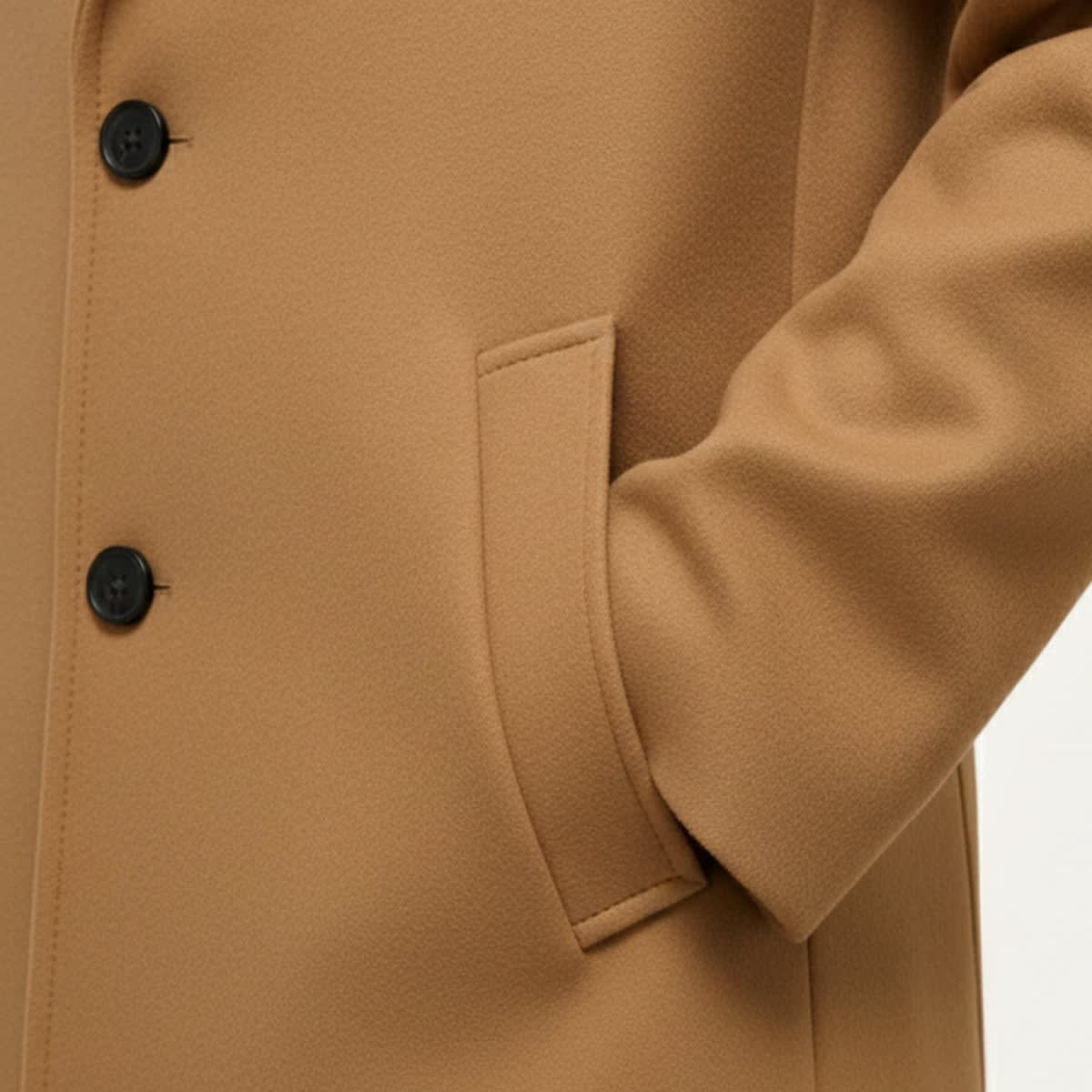 Jonathan Cotton Blend Longline Overcoat_4