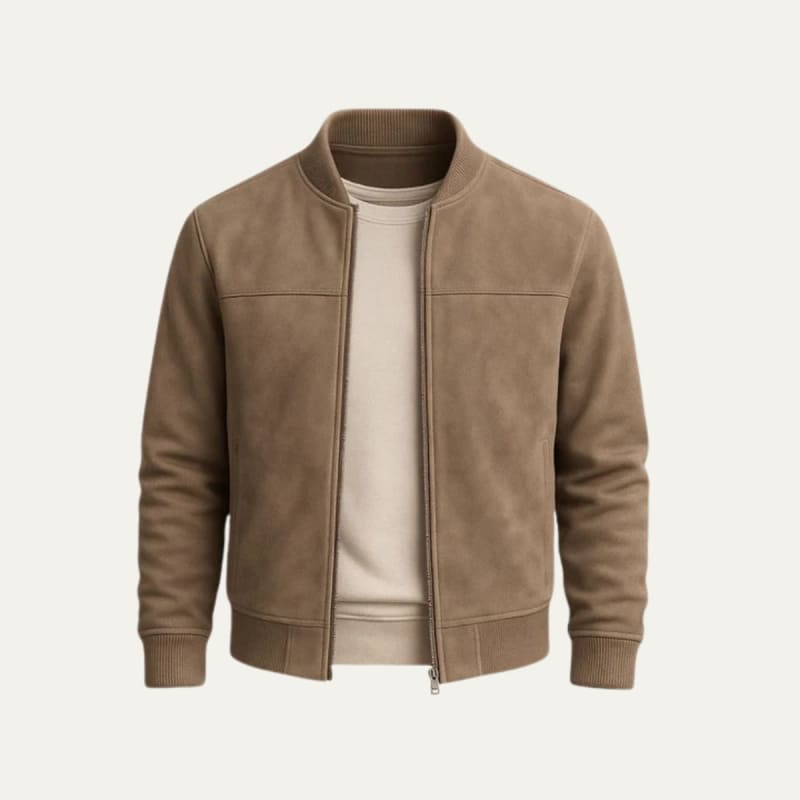 Jett Faux Suede Bomber Jacket_1