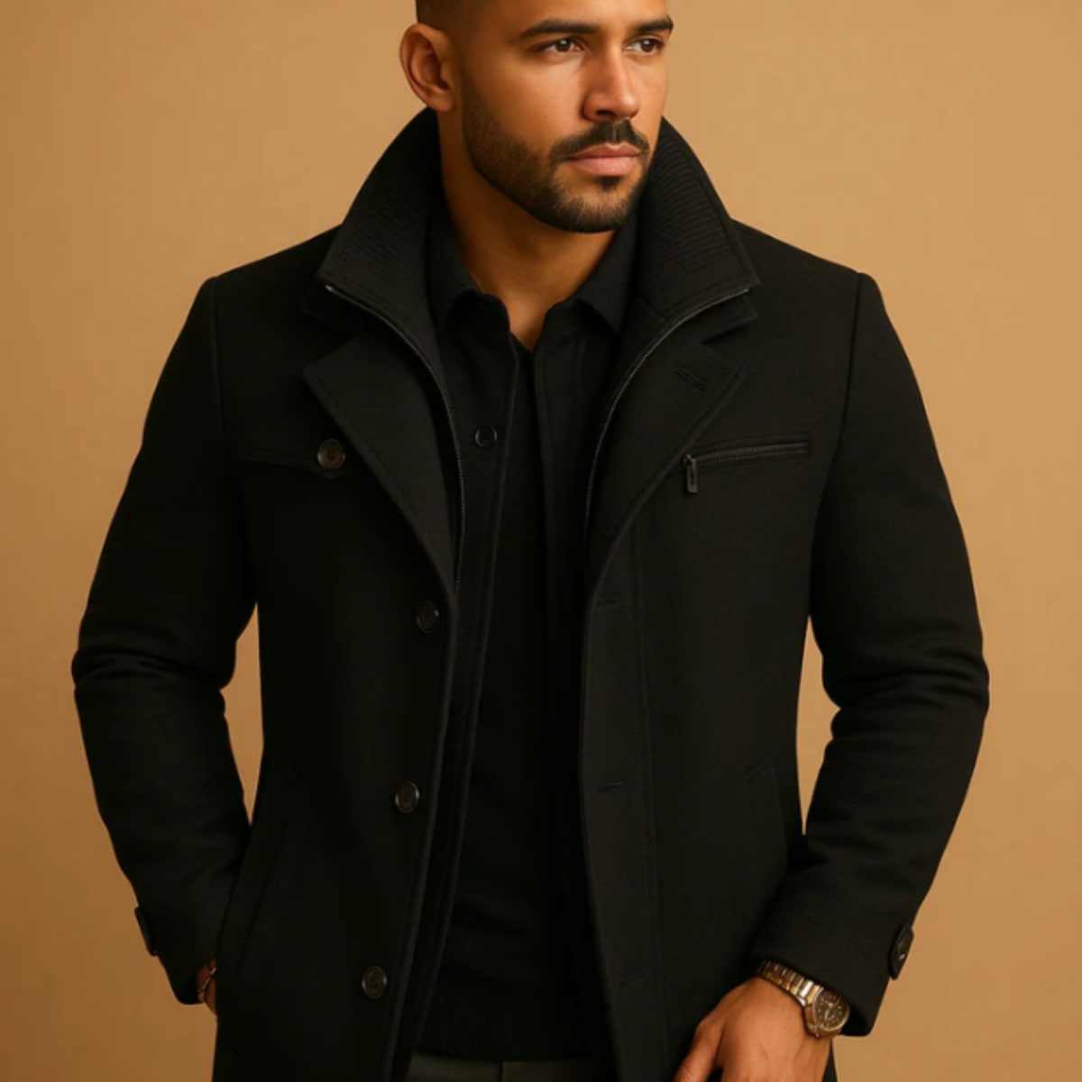 Kash Adjustable Cuff Insulated Winter Coat_3