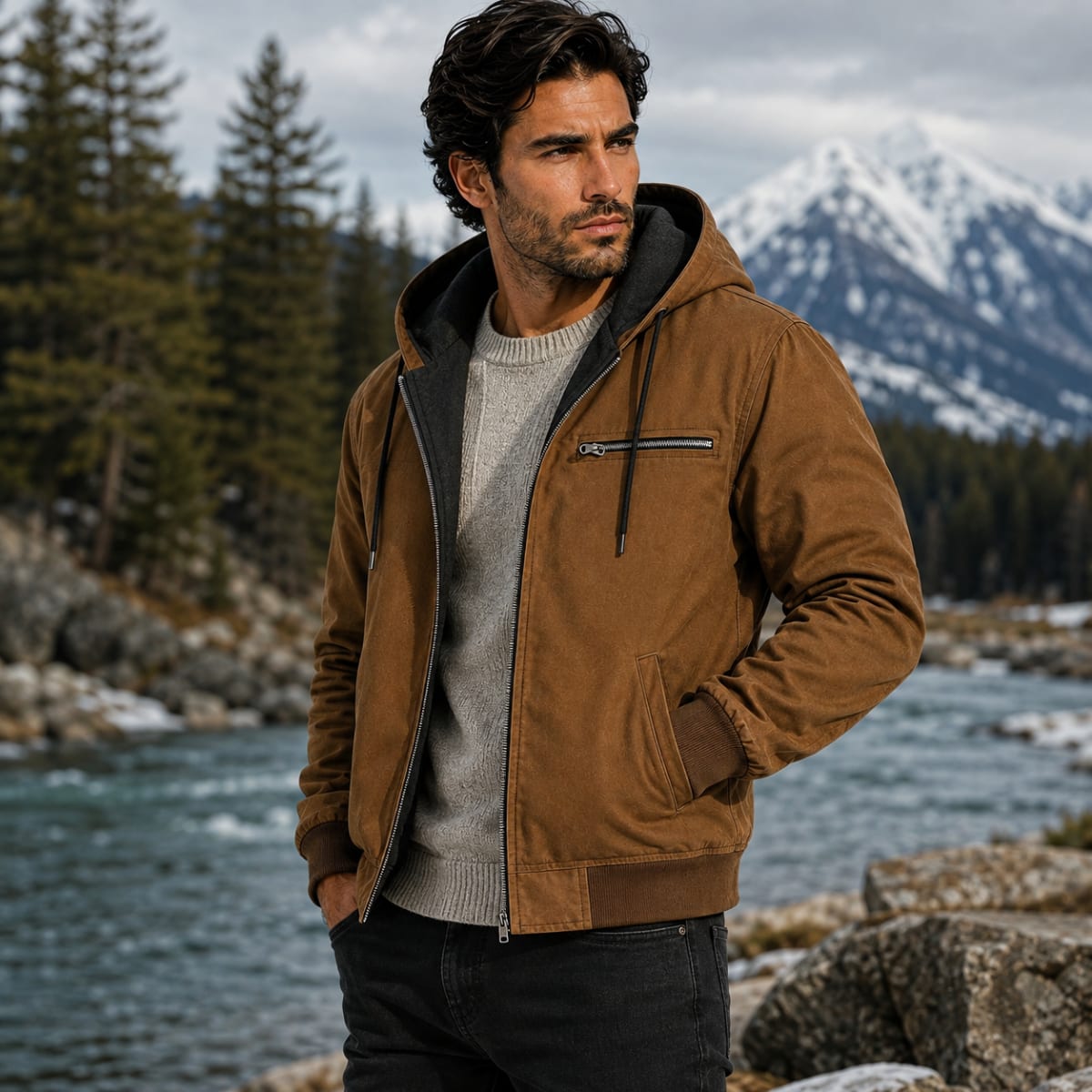 Jayden Fleece Lined Hooded Jacket_18