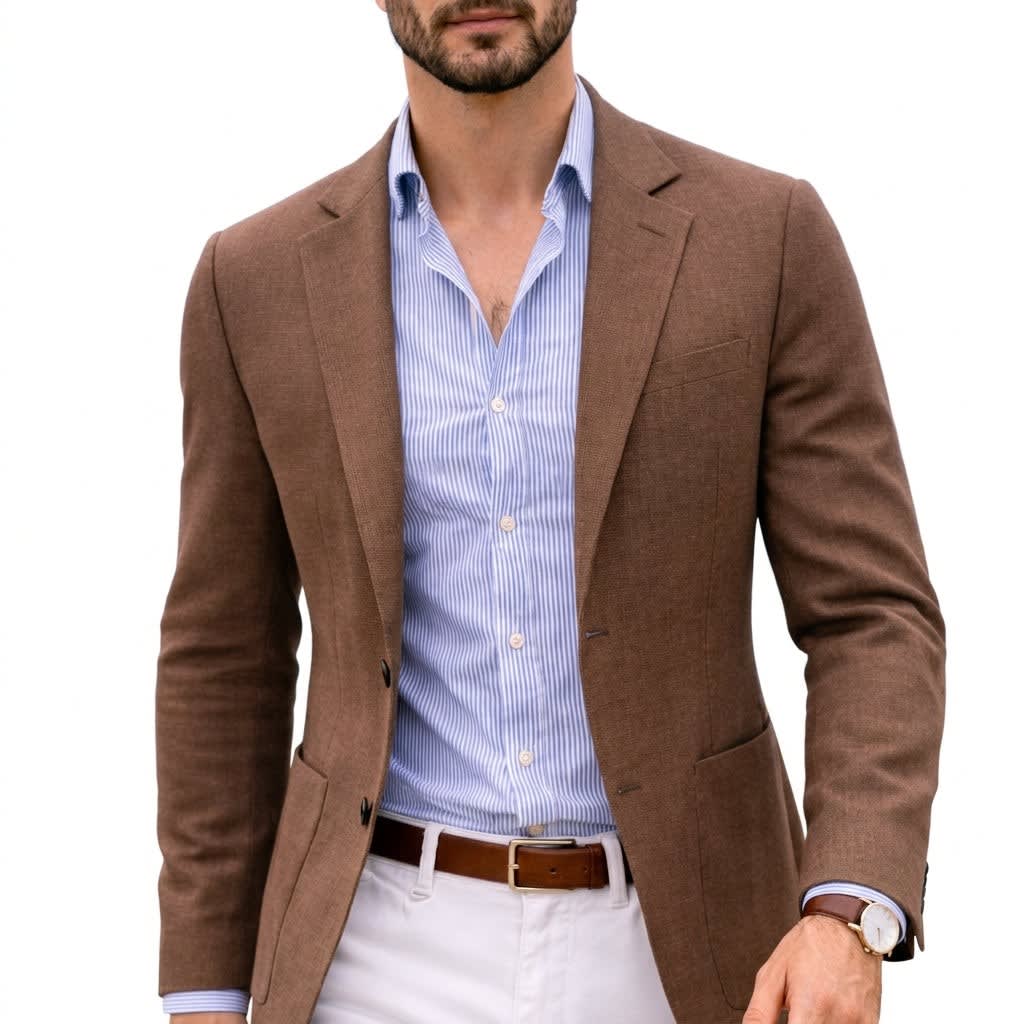 Ethan Soft Knit Tailored Blazer_5