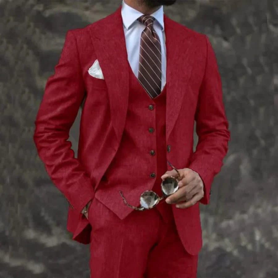 Dominic Three Piece Suit With Vest_8