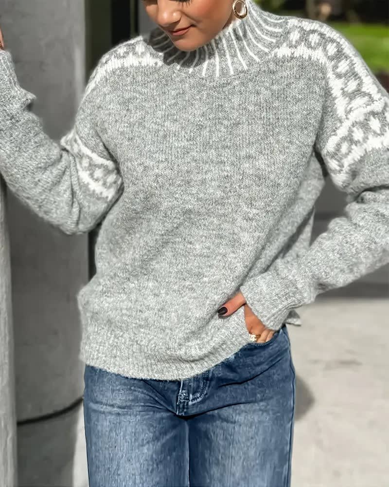 Graciela Nordic Knit Mock Neck Sweater_5