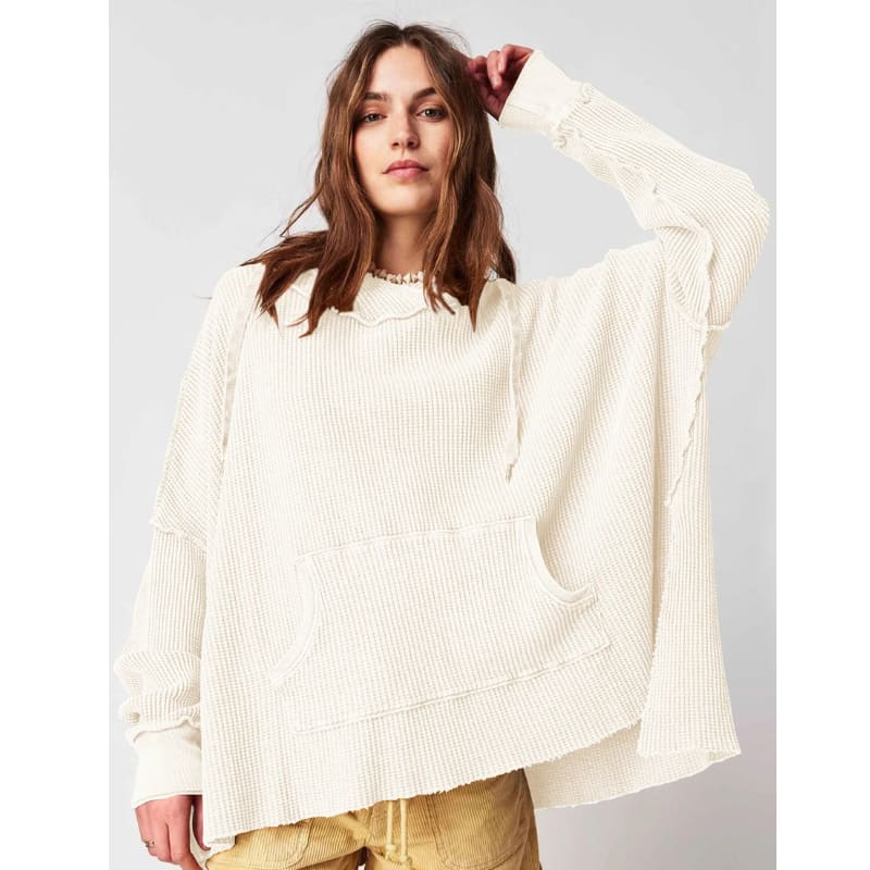 Hadley Oversized Waffle Knit Sweater_4