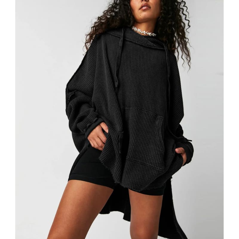 Hadley Oversized Waffle Knit Sweater_5