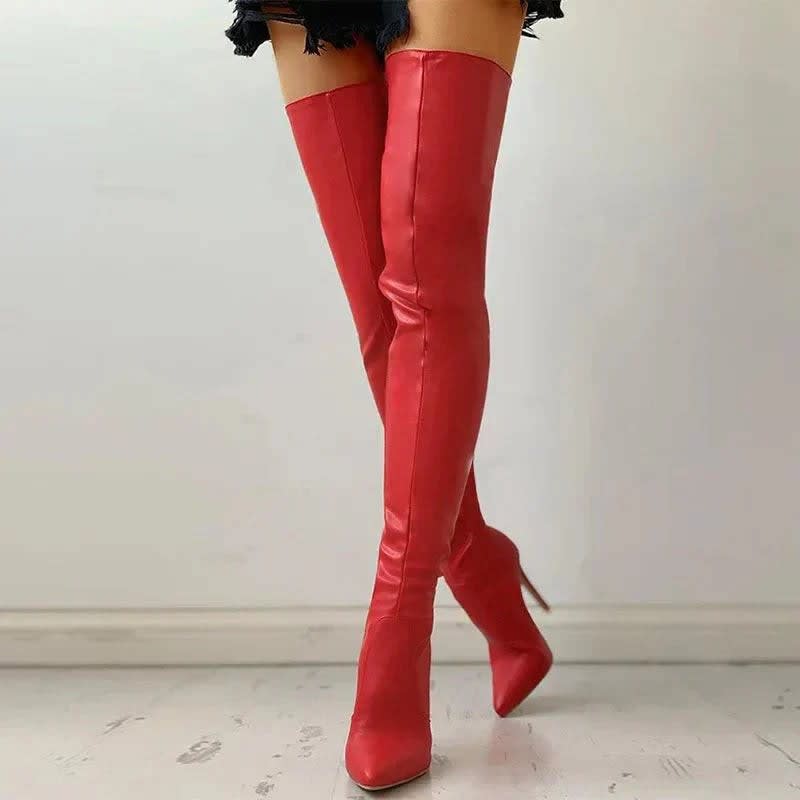 Sadie Pointed Toe Stiletto Thigh High Boots_2