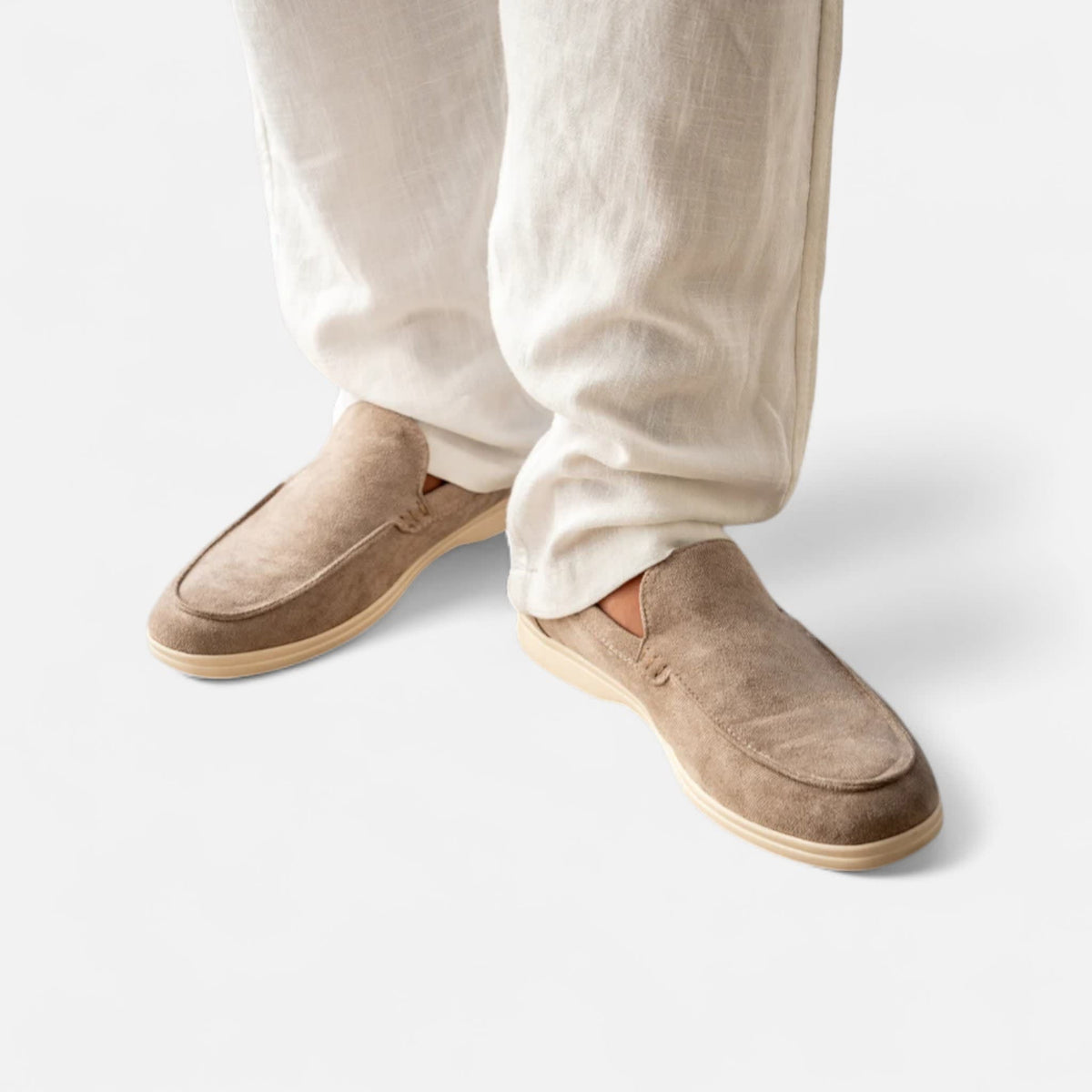 Kenton Suede Slip On Loafers_11