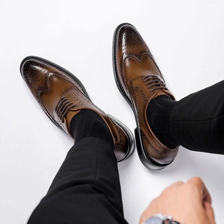 Galen Orthopedic Wingtip Dress Shoes_3