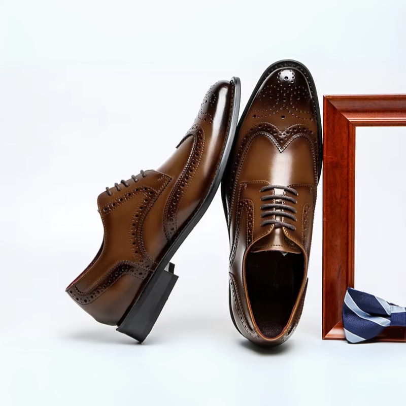 Galen Orthopedic Wingtip Dress Shoes_5