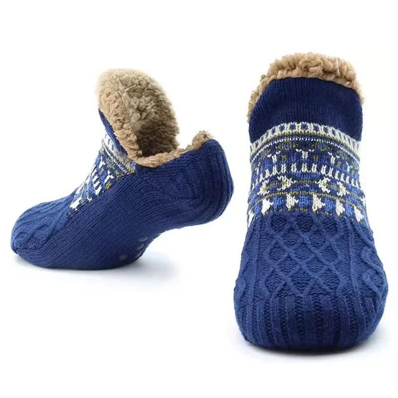 Bethany Sherpa Lined Wool Slipper Socks_2