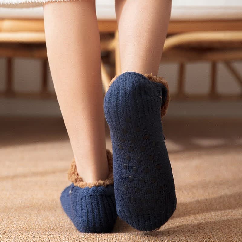 Bethany Sherpa Lined Wool Slipper Socks_4