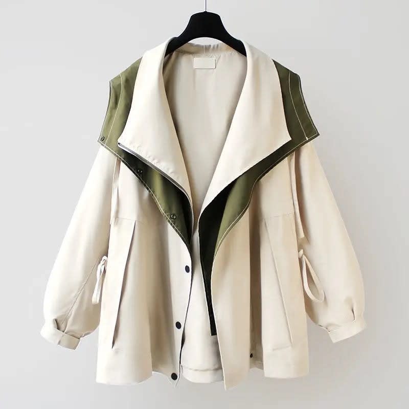 Renata Water Resistant Oversized Trench Coat_3