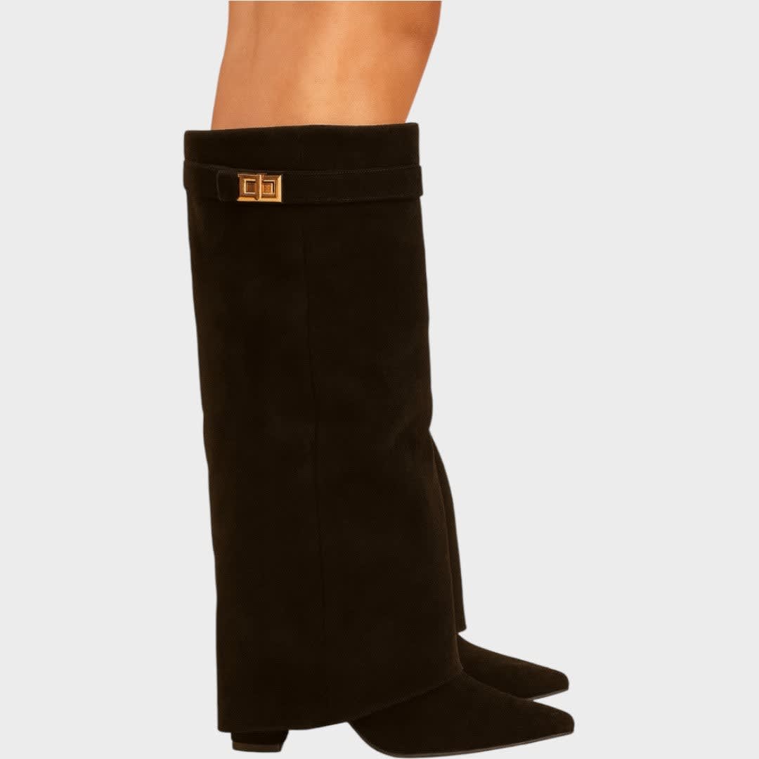 Katarina Suede Knee High Boots_8