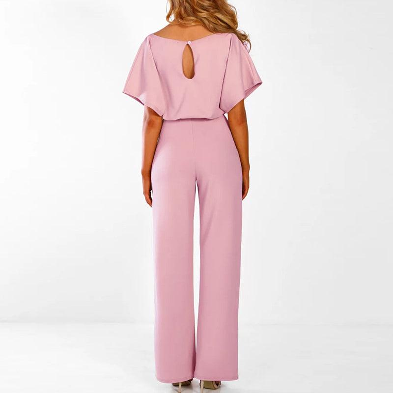 Sophia Grace Belted Jumpsuit