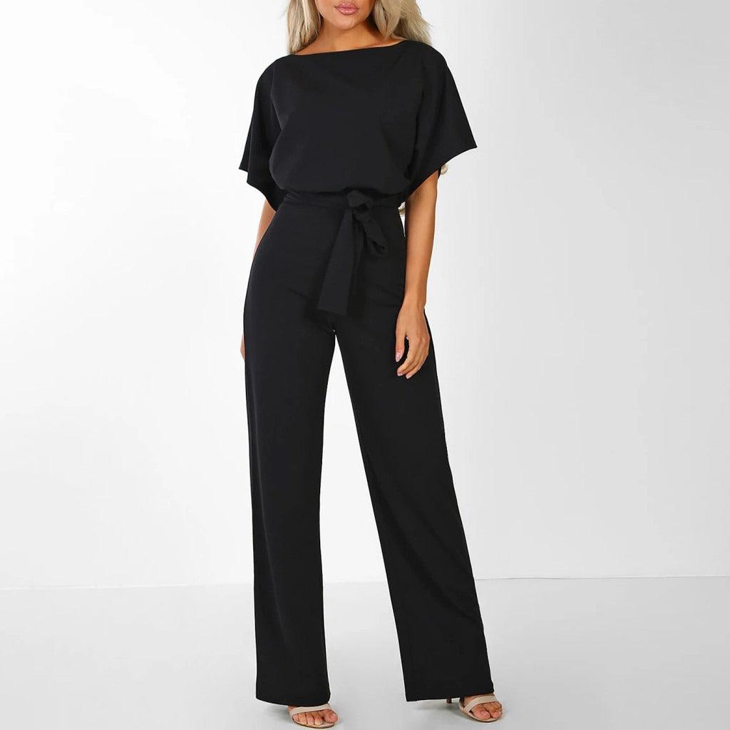 Sophia Grace Belted Jumpsuit