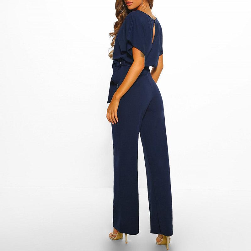 Sophia Grace Belted Jumpsuit