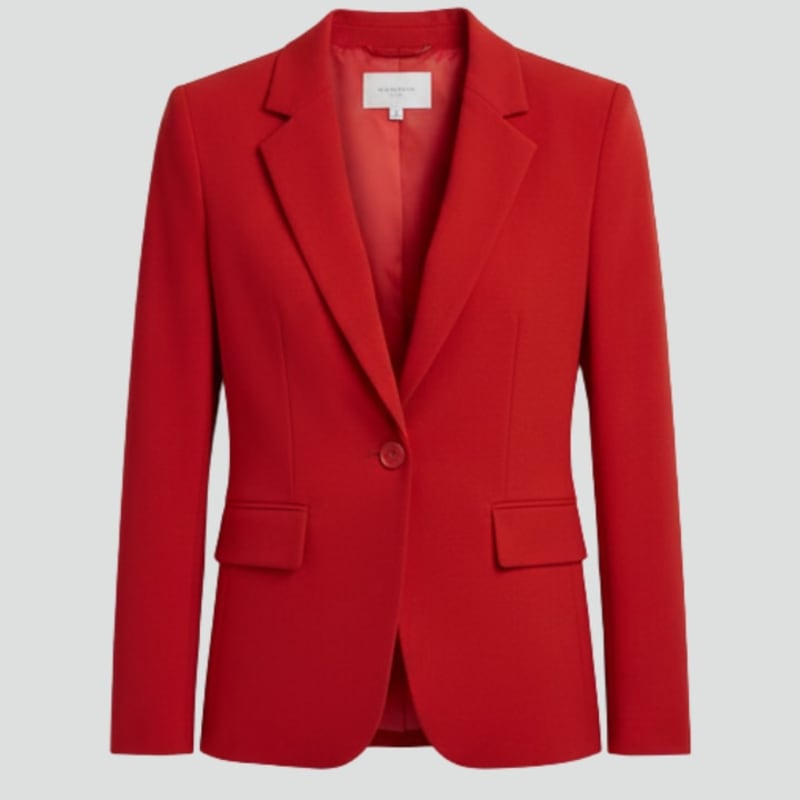 Zora Tailored Single Button Blazer_1