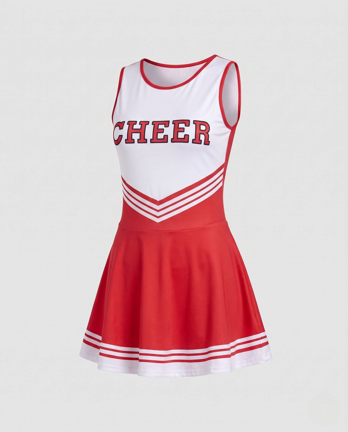 Fern Striped Cheerleader Costume Dress_5