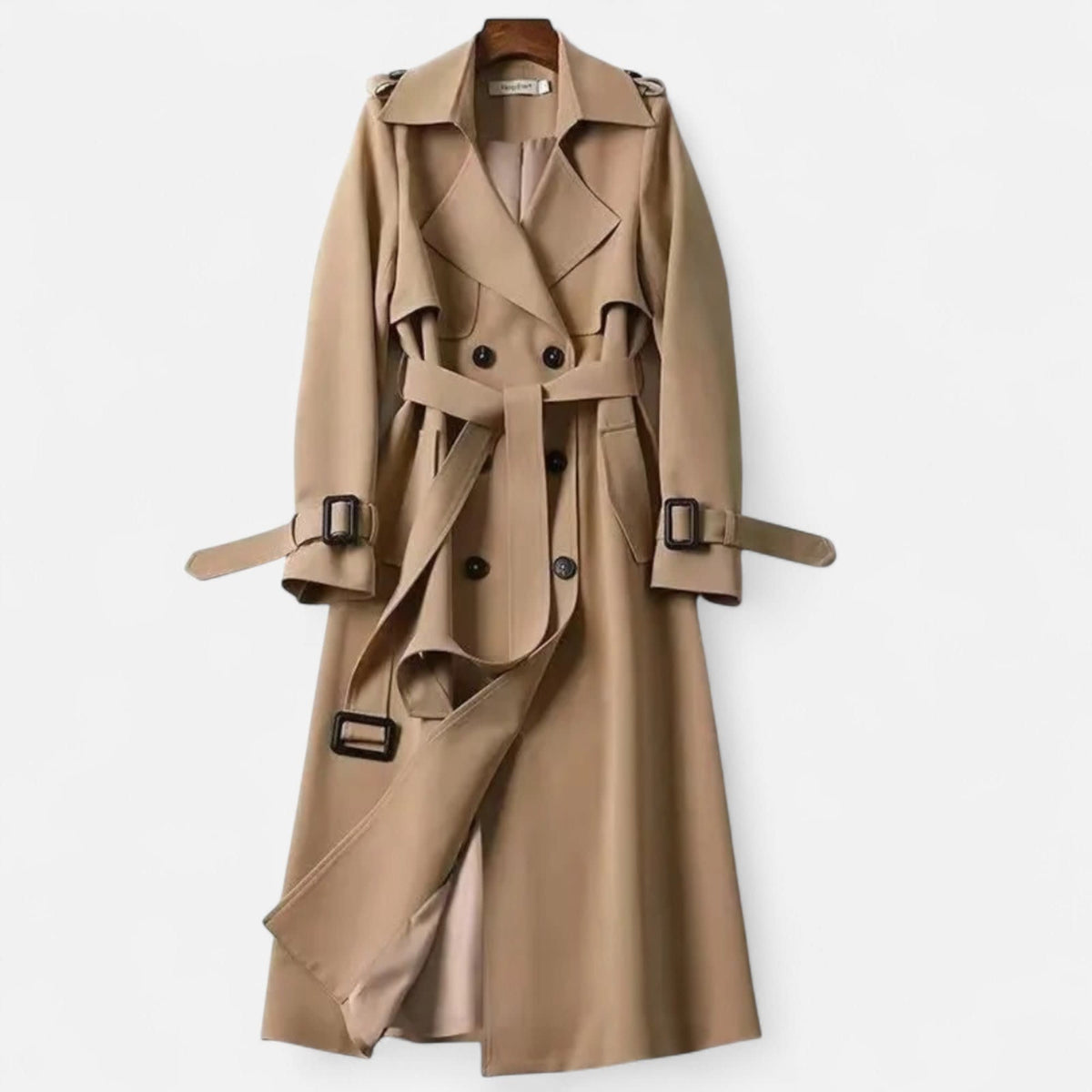 Allison Double Breasted Trench Coat_4