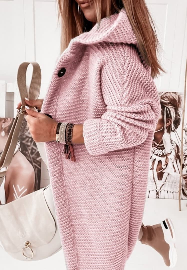 Ingeborg Chunky Knit Hooded Cardigan_8