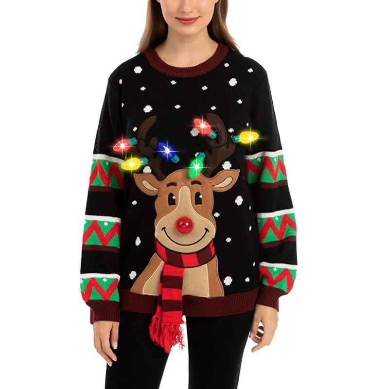 Signy Light Up Reindeer Christmas Sweater_8