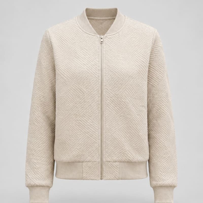 Carmela Quilted Zip Bomber Jacket_1