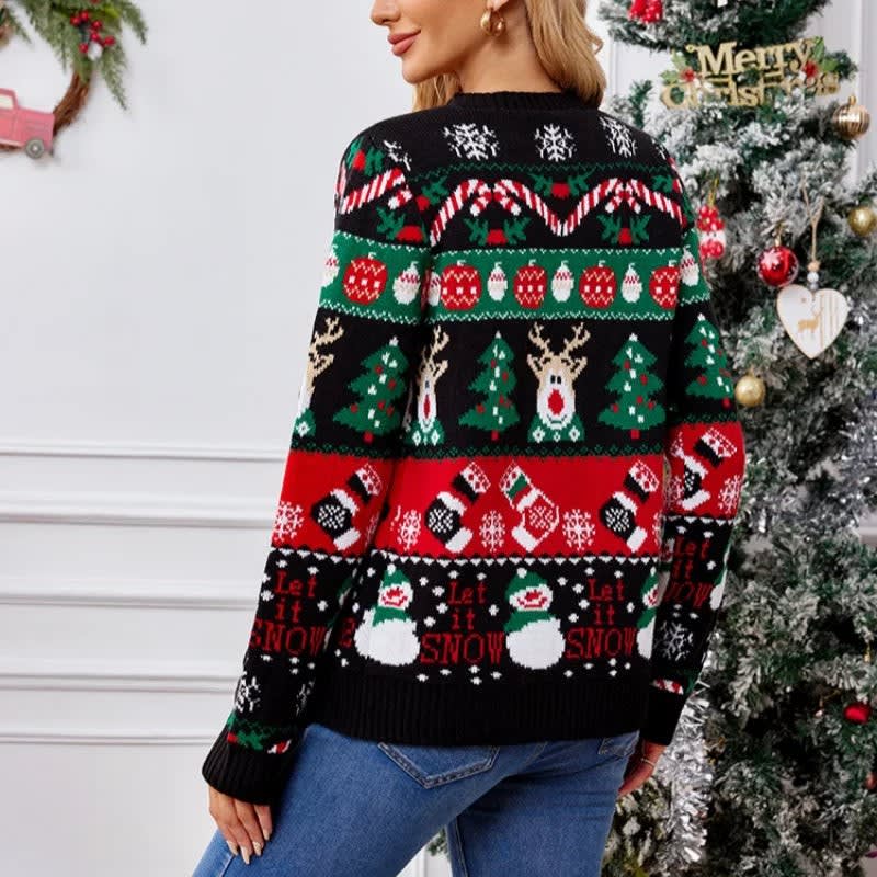 Dagny Reindeer Christmas Cardigan_5
