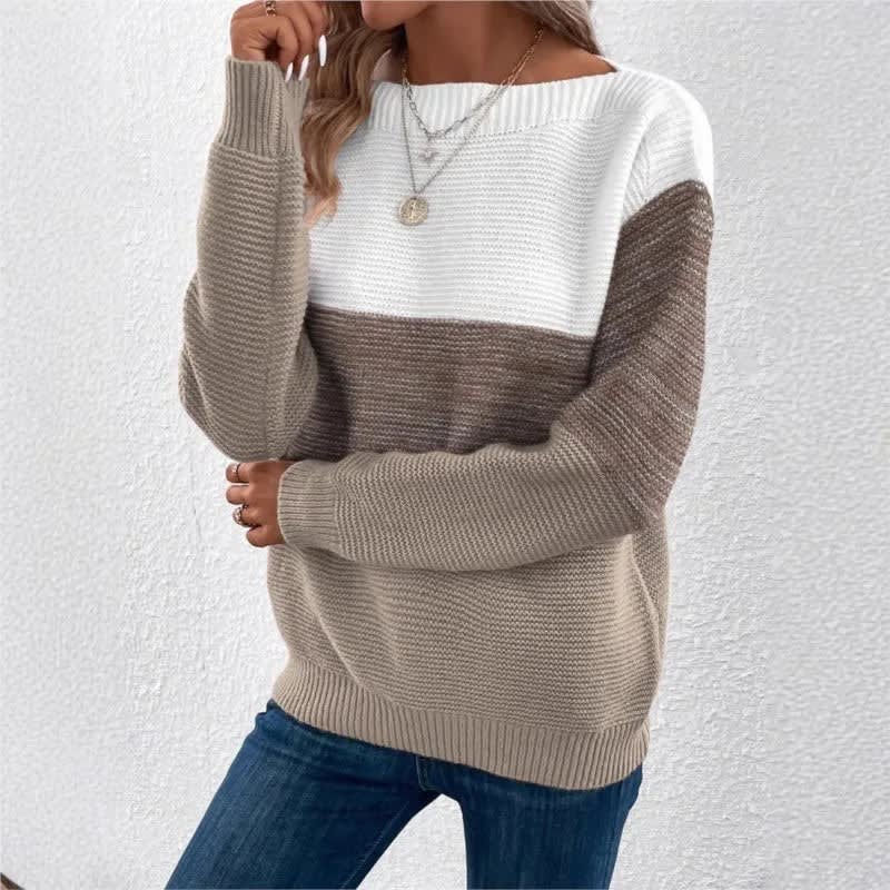 Ottilia Color Block Knit Sweater_2