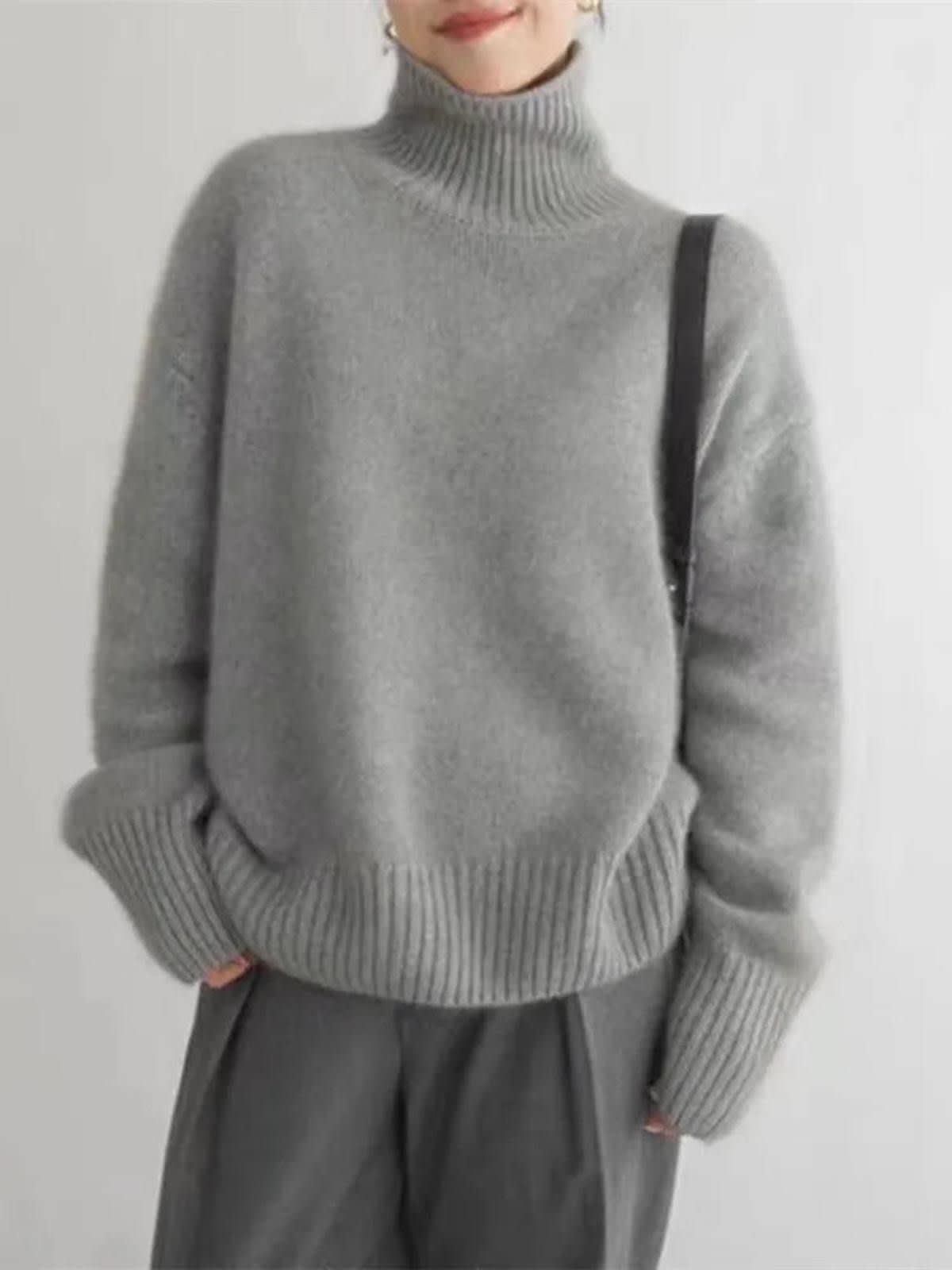 Winslow Relaxed Fit Turtleneck Sweater_5