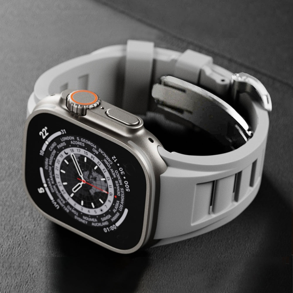 Massimo Liquid Silicone Apple Watch Band