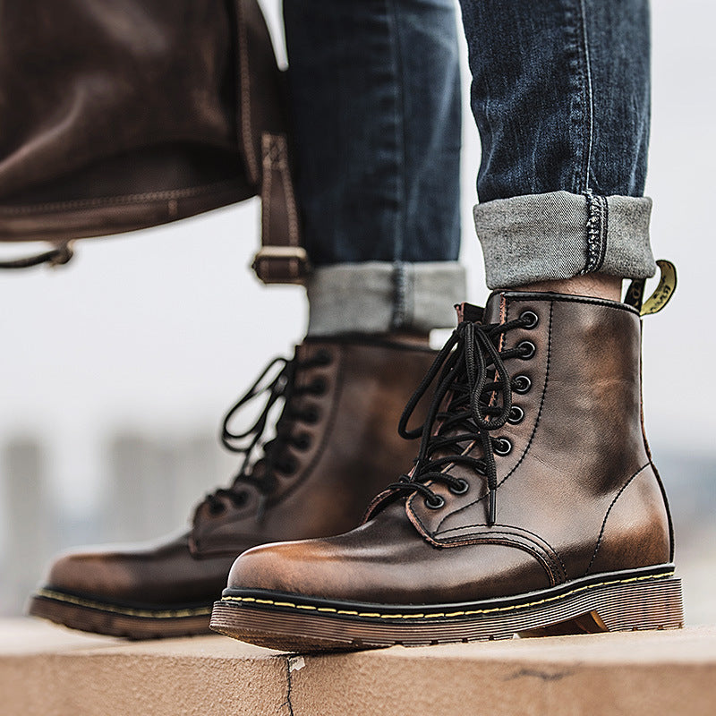 Renzo Leather Boots