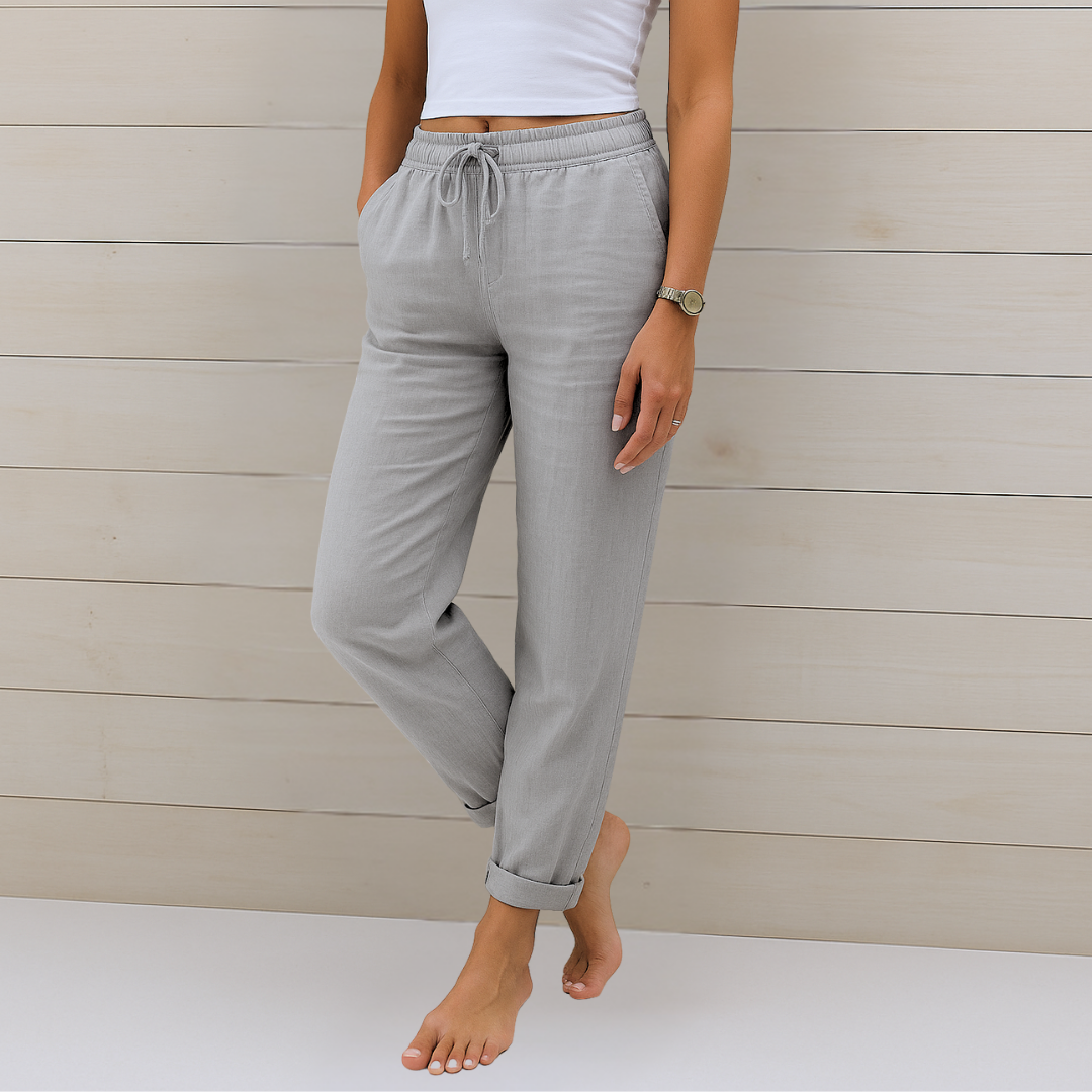 Rosalie Breathable Elastic Waist Pants