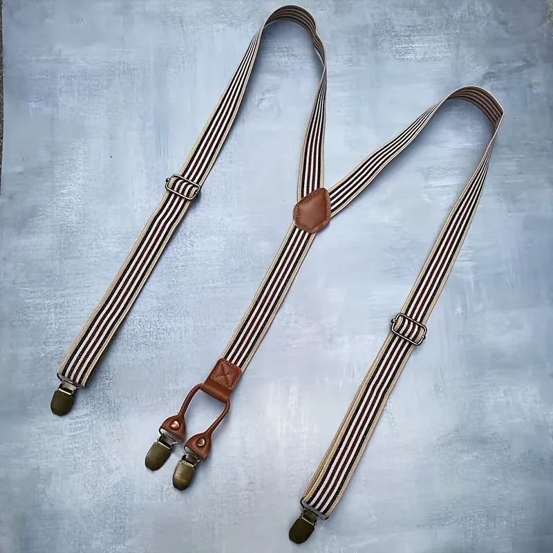 Isla Adjustable Y-Back Suspenders