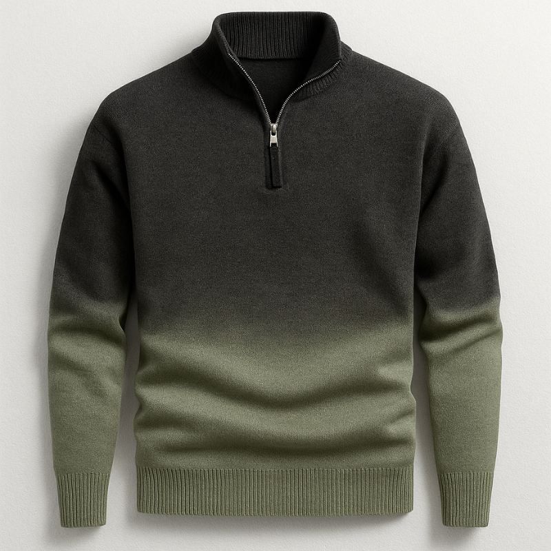 Ethan Ombre Quarter-Zip