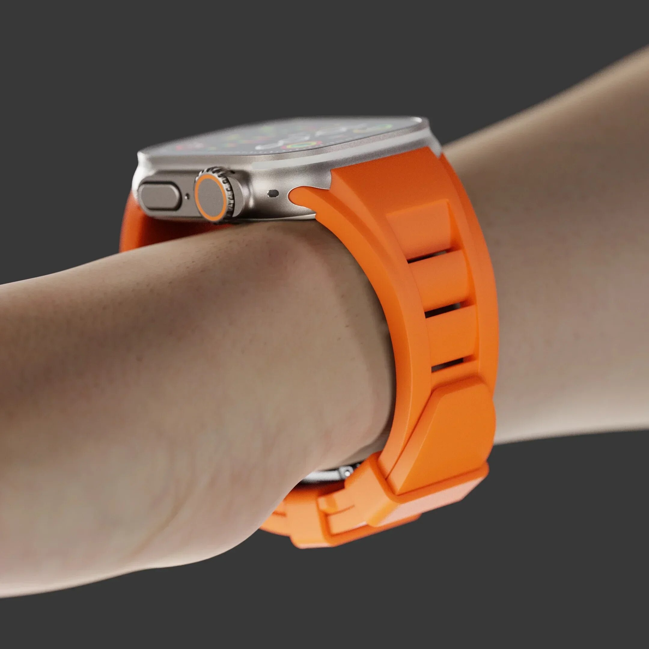 Massimo Liquid Silicone Apple Watch Band