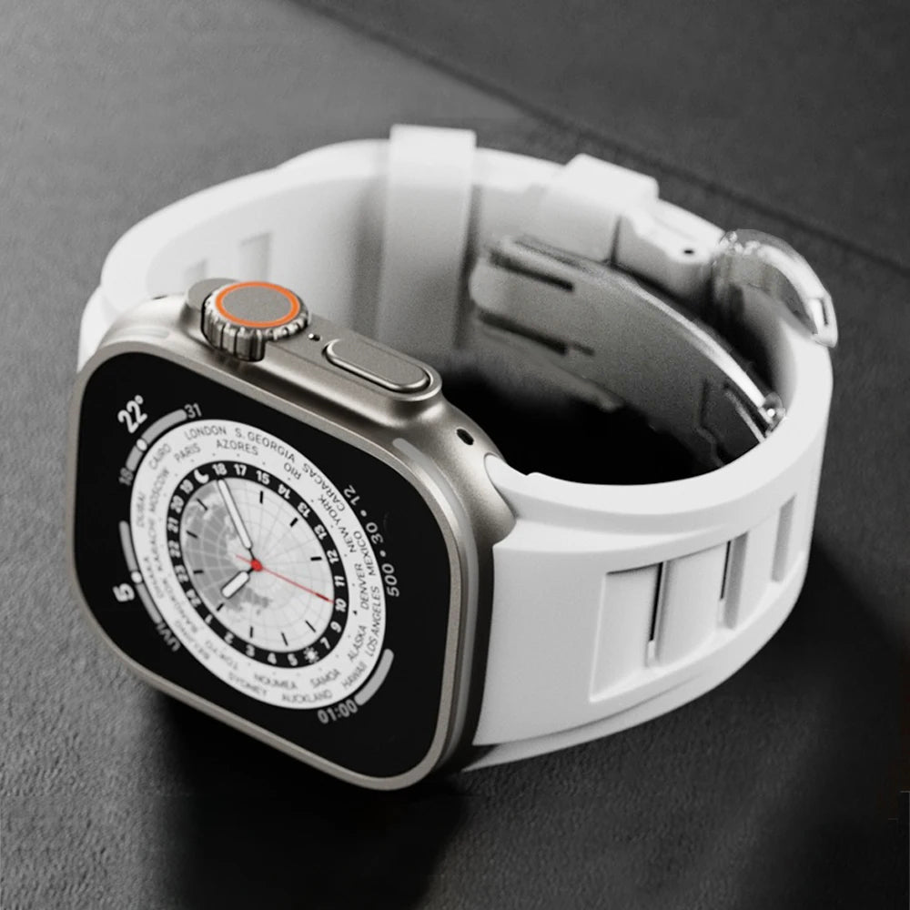 Massimo Liquid Silicone Apple Watch Band